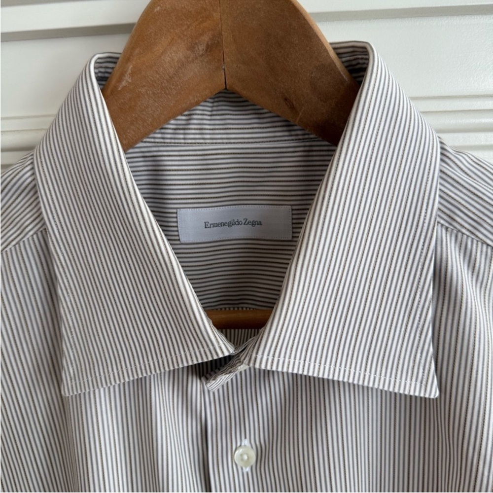 Ermenegildo Zegna Regular Fit Dress Shirt